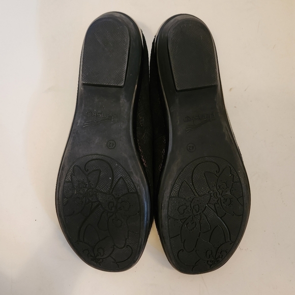 WOMENS DANSKO OLIVIA BRONZE SNAKE LEATHER SLIP ON LOAFER COMFORT SHOE SIZE 42 - Picture 6 of 7